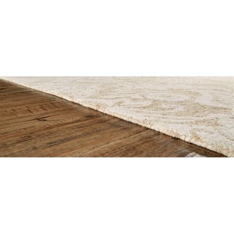 Birch Lane Armando Handmade Hand Tufted Tan Ivory Rug Reviews Wayfair