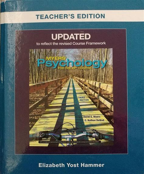 Updated Myers Psychology For Ap Teacher Edition Myers David A