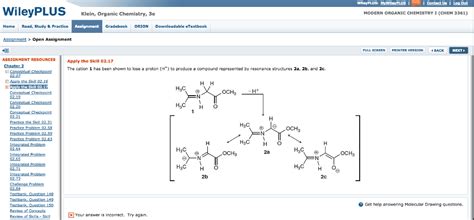 Oneclass Draw The Curved Arrows Needed To Convert Resonance Structure 2a Into Resonance