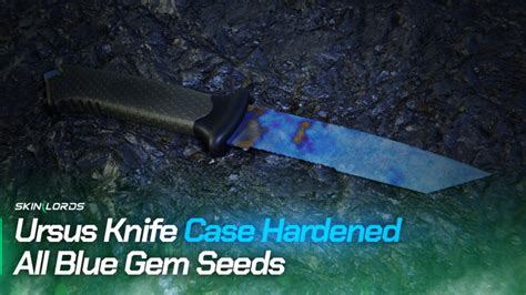 Ursus Knife Case Hardened All Blue Gem Seeds Skinlords