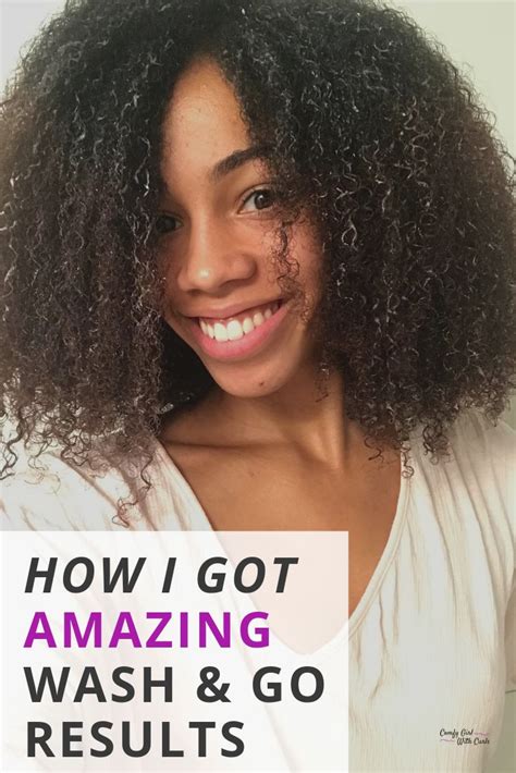 The Wash And Go Type 4 Natural Hair Style Natural Hair Types Natural Hair Washing Natural