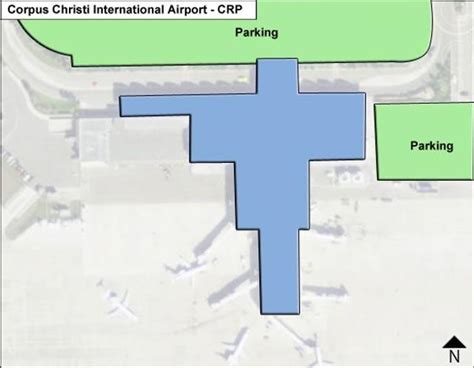 Corpus Christi Airport Map | CRP Terminal Guide