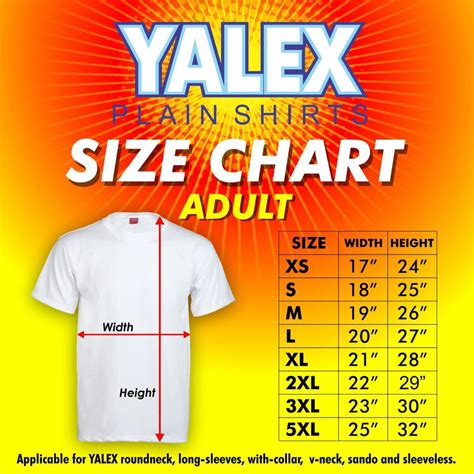 How to Use the Yalex Size Chart Philippines for a Perfect Fit - Best ...