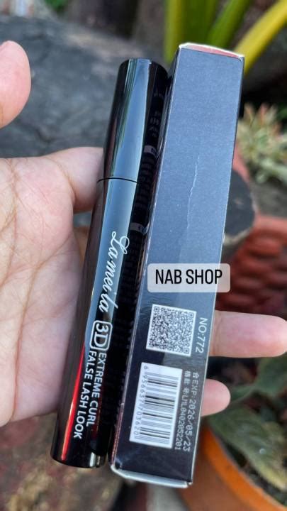 Lameila Mascara 3D Keriting Tebal Tiga Warna Maskara LM 772 01 HITAM