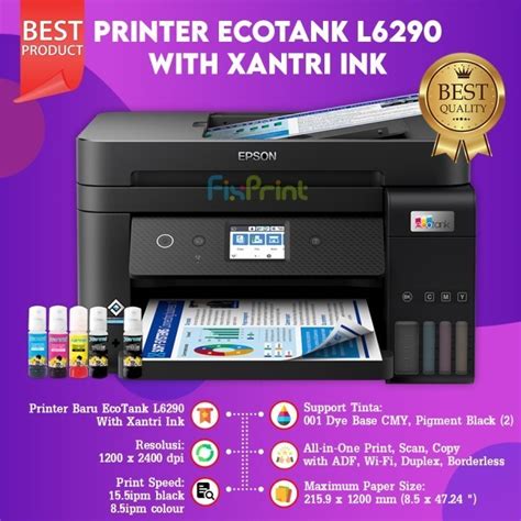 Jual Printer Epson Ecotank L6260 A4 Wi Fi Duplex All In One Print Scan