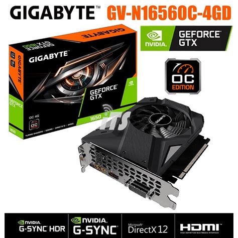 Gigabyte Geforce Gtx 1650 D6 Oc 4g Gddr6 Graphics Card Shopee Malaysia