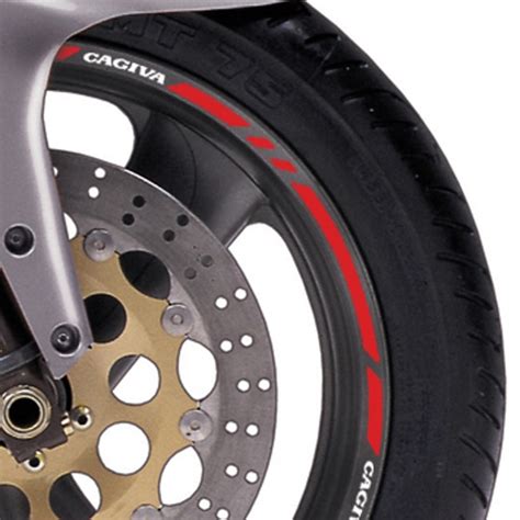 Cagiva Wheel Rim Stripes With Logos Moto Discovery