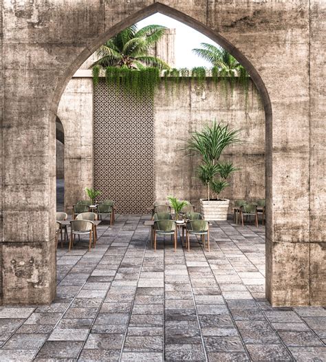 Oriental Café & Restaurant in Cairo, Egy|Visualization