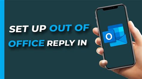 How To Set Up An Out Of Office Reply In Outlook Microsoft Youtube