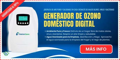 30 Usos Sorprendentes del Generador de Ozono Doméstico Digital