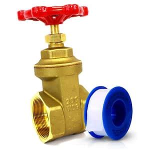 Everbilt In X In Brass Compact Pattern Threaded Gate Valve