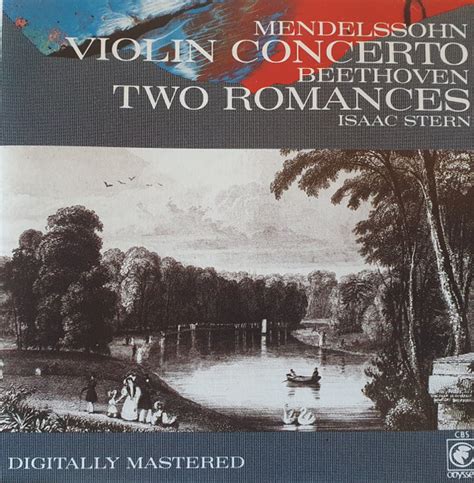 Stern Ozawa Mendelssohn Violin Concerto Beethoven Two Romances De