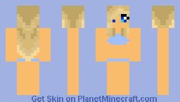 Hot Bikini Girl Minecraft Skin