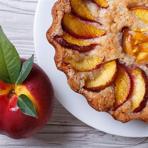 Recette Tarte aux pêches nectarines et brugnons