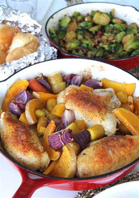 One Hour One Pot Roasted Chicken Dinner A Pretty Life In The Suburbs