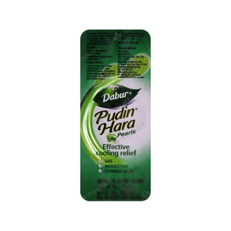 PUDIN HARA CAPSULE 10'S, Price, Composition & Generic Alternatives ...