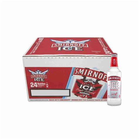 Vodka Smirnoff Ice Original Caja Botella Ml Social Drinks