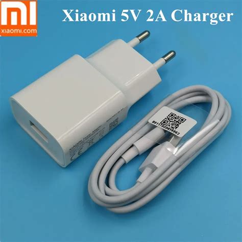 Original Xiaomi Redmi Charger V A Power Adapter For Redmi Note