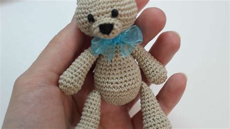 How To Make A Cute Small Crocheted Teddy Bear DIY Crafts Tutorial