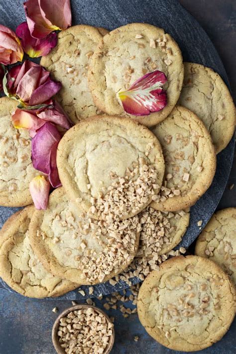 Brown Butter Toffee Cookies