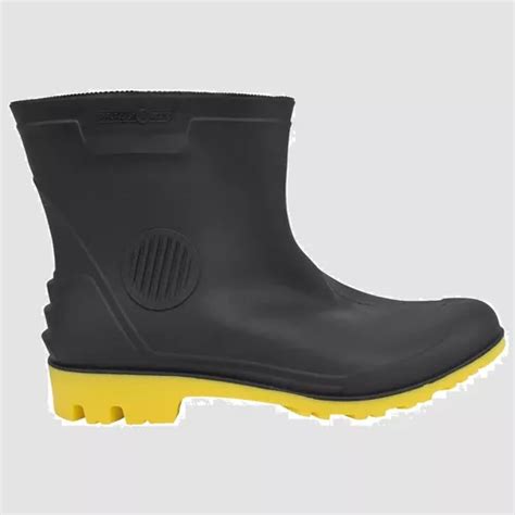 Bota Cano Curto Galocha Borracha Pvc Pega Forte Grendene Mercadolivre