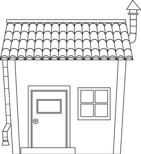 Simple House Outline Vector Images Over 53000