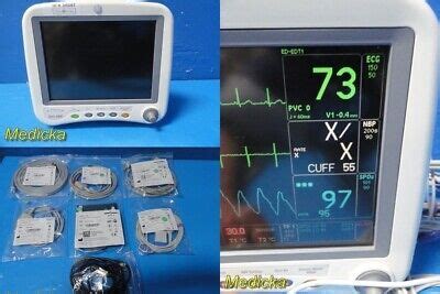 Ge Dash Patient Monitor Ibp Nbp Ecg Temp Masimo Spo W