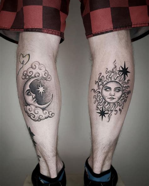 Share More Than Sun And Moon Tattoo Men Best In Cdgdbentre