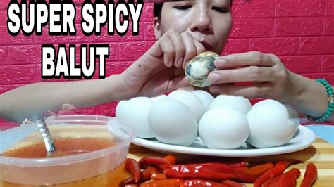 Super Spicy Balut Mukbang Mukbang Balut Philippines Youtube