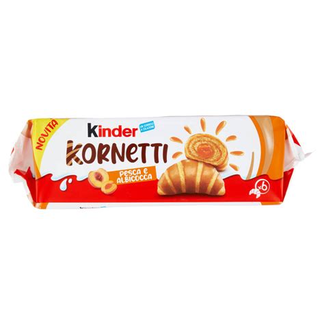 Kinder Kornetti Pesca E Albicocca X G Nonpesa It Spesa Online