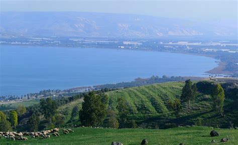 The Lake Tiberias is Drying Up in Northern Israel