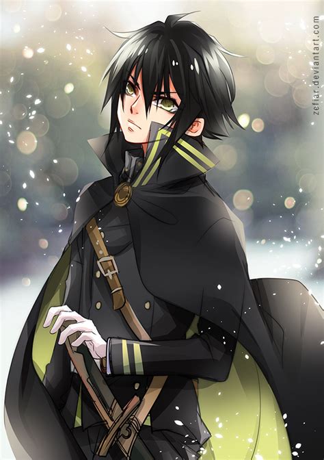 Sketch commission - yuichiro hyakuya by zefiar on DeviantArt