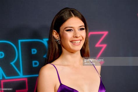 The Always Beautiful Nicole Maines At The Darby And The Dead Premiere