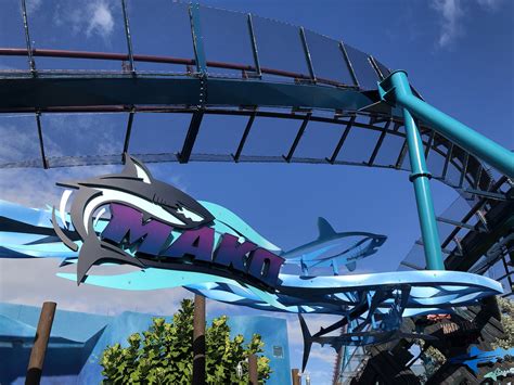 Review Mako At Seaworld Orlando The Coaster Critic Roller Coaster