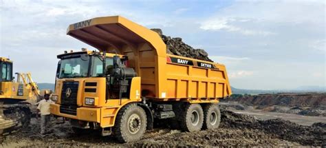 Siap Siap Terpesona Sany Skt 80s Dump Truck Super Canggih Yang