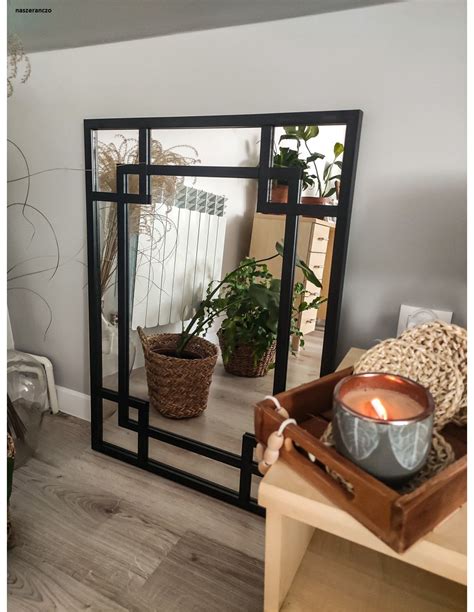 Lustro Loft Ze Szprosami Czarne Gabriela Loft Mirror Furniture Home