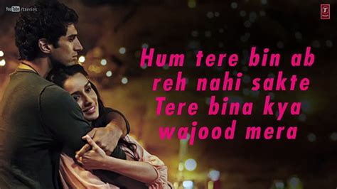 7 India Top Song Tum Hi Ho Aashiqui 2 Full Song With Lyrics Aditya