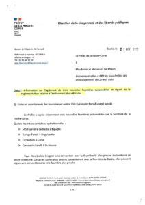 Liste Des Fourri Res Agr Es Par La Pr F Cture De Haute Corse Mairie