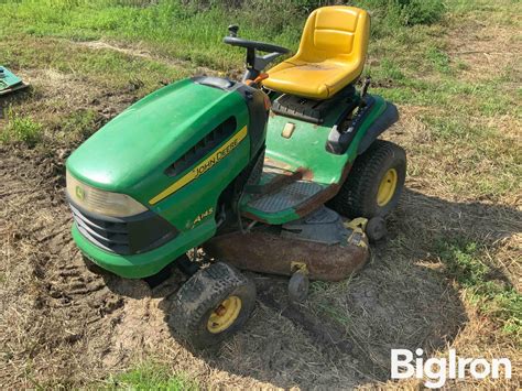 John Deere La145 Riding Mower Bigiron Auctions