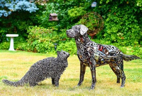 Artist Turns Scrap Metal Into Larger Than Life Outdoor Sculptures