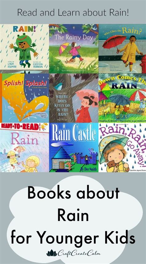 Books about Rain for Younger Kids - The Moments at Home | Preschool ...