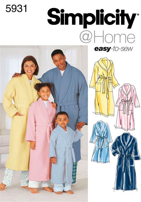 Sewing Patterns Bathrobe – Free Patterns