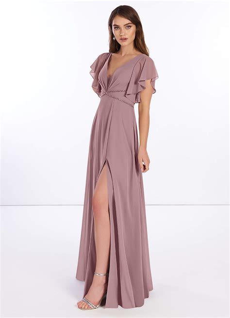 Dusty Rose Azazie Kitr Bridesmaid Dresses Azazie