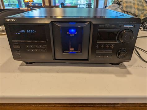 Sony CDP CX455 400 CD Changer Mega Storage With Original Remote And New