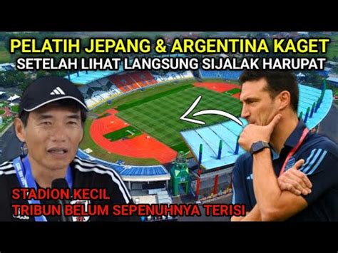 Wow Mengejutkan Pelatih Jepang U Argentina U Katakan Hal Tak