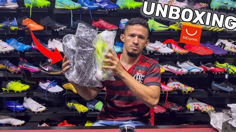 TRIPLO UNBOXING OLHA COMO CHEGARAM ESSAS CHUTEIRAS DO ALIEXPRESS YouTube