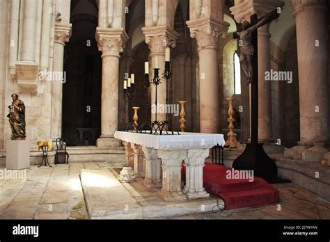 The Ancient Monastery Alcobaca In Portugal Stock Photo Alamy