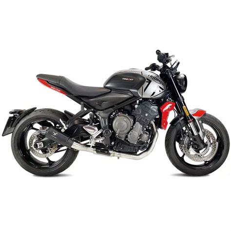 Ligne d échappement IXRACE MK2 black édition pour Triumph Trident 660