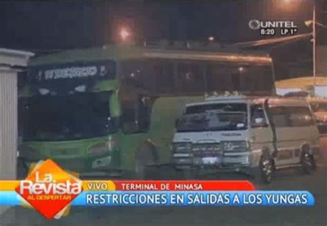 Restringen De Salidas De Buses A Los Yungas Por Refacci N De Carreteras