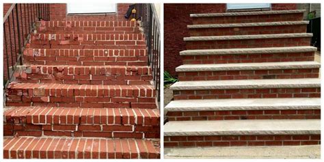 Brick Steps Repairing Prestige Home Construction